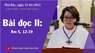 CN 1 MC năm A - Bài đọc II: Rm 5, 12-19