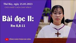 CN 5 MC năm A - Bài đọc II: Rm 8,8-11