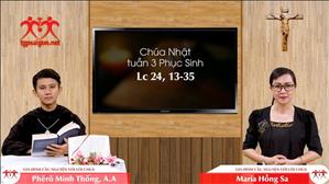 Gia đình cầu nguyện với Lời Chúa: Chúa Nhật tuần 3 Phục Sinh (Lc 24, 13-35)