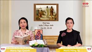 Gia đình cầu nguyện với Lời Chúa: Thứ Sáu tuần 7 Phục sinh (Ga 21, 15-19)
