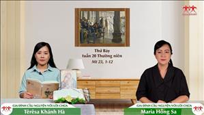 Gia đình cầu nguyện với Lời Chúa: Thứ Bảy tuần 20 Thường niên (Mt 23, 1-12)