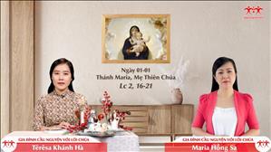 Gia đình cầu nguyện với Lời Chúa ngày 1-1-2022: Thánh Maria, Mẹ Thiên Chúa (Lc 2, 16-21)