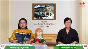 Vững Tin Nơi Chúa - Thứ Bảy tuần III mùa Thường niên (Mc 4, 35-41)