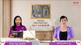 Gia đình cầu nguyện với Lời Chúa ngày 1-4-2022: Thứ Sáu tuần 4 mùa Chay (Ga 7, 1-2.10.25-30)