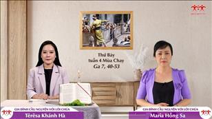Gia đình cầu nguyện với Lời Chúa ngày 2-4-2022: Thứ Bảy tuần 4 mùa Chay (Ga 7, 40-53)