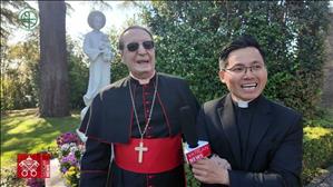  Hội đồng Giám mục Việt Nam chính thức kính viếng Đức Mẹ La Vang tại Vườn Vatican