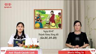 Đừng cứng lòng nữa - Thánh Tôma Tông đồ (Ga 20, 24-29)