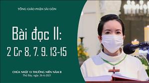 CN 13 TN năm B - Bài đọc II: 2 Cr 8, 7. 9. 13-15