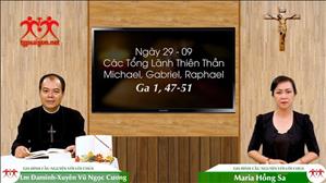 Gia đình cầu nguyện với Lời Chúa ngày 29-9-2020: Các Tổng lãnh Thiên thần (Ga 1, 47-51)