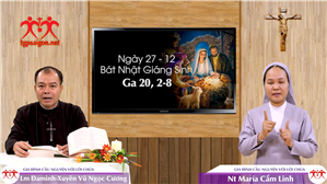 Gia đình cầu nguyện với Lời Chúa: Ngày 27-12 Lễ Thánh Gioan Tông Đồ, Tác giả sách Tin Mừng