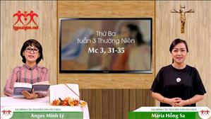 Gia đình cầu nguyện với Lời Chúa: Thứ Ba tuần 3 Thường Niên (Mc 3, 31-35)