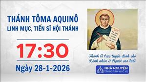 Thứ Tư tuần III Thường niên | 17:30 ngày 28-1-2026 | Trung tâm Mục vụ TGP Sài Gòn