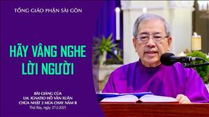 CN 2 MC năm B - Hãy vâng nghe lời Người