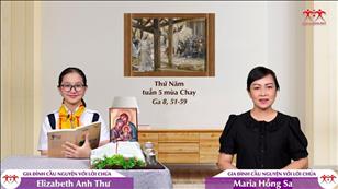 Gia đình cầu nguyện với Lời Chúa: Thứ Năm tuần 5 mùa Chay (Ga 8, 51-59)