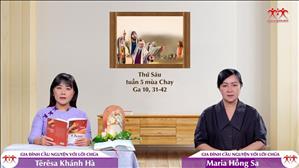 Đức Giêsu là Đấng Kitô - Thứ Sáu tuần V MC | Gia Đình Cầu Nguyện Với Lời Chúa