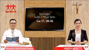 Gia đình cầu nguyện với Lời Chúa: Thứ Năm tuần 7 Phục Sinh (Ga 17, 20-26)