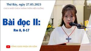 Bài đọc II: Rm 8, 8-17 - Lễ Chúa Thánh Thần Hiện Xuống