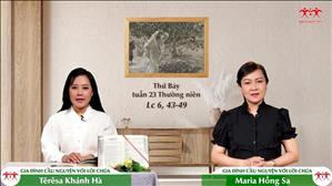 Gia đình cầu nguyện với Lời Chúa: Thứ Bảy tuần 23 mùa Thường niên (Lc 6, 43-49)