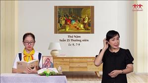 Gia đình cầu nguyện với Lời Chúa: Thứ Năm tuần 25 Thường niên (Lc 9, 7-9)
