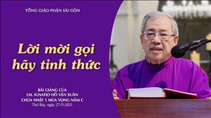 CN 1 MV năm C - Lời mời gọi hãy tỉnh thức