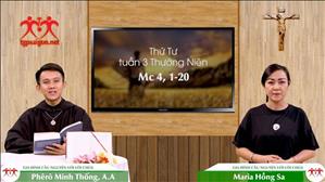 Gia đình cầu nguyện với Lời Chúa: Thứ Tư tuần 3 Thường Niên (Mc 4, 1-20)