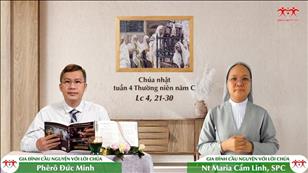 Gia đình cầu nguyện với Lời Chúa ngày 6-2-2022: CN 5 mùa TN năm C (Lc 5, 1-11)