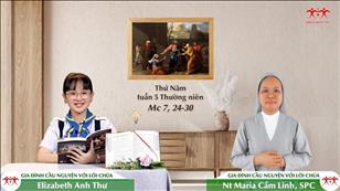 Gia đình cầu nguyện với Lời Chúa ngày 10-2-2022: Thứ Năm tuần 5 mùa Thường niên (Mc 7, 24-30)