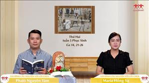 Lời Chân Tình Của Đức Giêsu - Thứ Hai tuần V Phục sinh (Ga 14, 21-26)