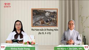 Từ nay anh sẽ bắt người - Thứ Năm tuần 22 mùa Thường niên (Lc 5, 1-11)