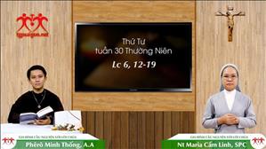 Gia đình cầu nguyện với Lời Chúa ngày 28-10-2020: Thánh Simon và Thánh Giuđa, Tông đồ (Lc 6, 12-19)