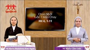 Gia đình cầu nguyện với Lời Chúa: Chúa Nhật tuần 1 Mùa Chay (Mt 4, 1-11)