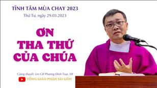 Ơn tha thứ của Chúa - Lm GB Phương Đình Toại, MI | Tĩnh tâm mùa Chay (Ngày 3)