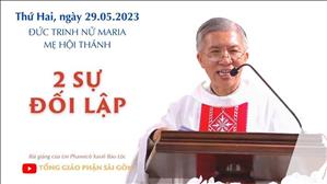 2 sự đối lập - Lm Phanxicô Xaviê Bảo Lộc | Đức Trinh nữ Maria - Mẹ Hội Thánh