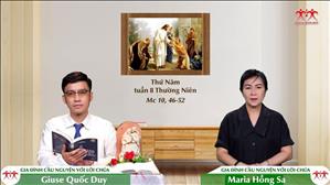 Phó Thác Trong Đức Tin - Thứ Năm tuần VIII Thường niên (Mc 10, 46-52)