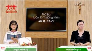 Gia đình cầu nguyện với Lời Chúa: Thứ Ba tuần 13 Thường niên (Mt 8,23-27)