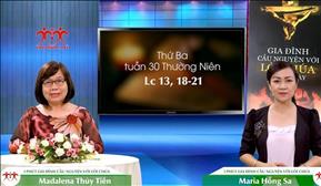 3 phút Gia đình cầu nguyện với Lời Chúa: Thứ Ba tuần 30 Thường Niên (Lc 13, 18-21)
