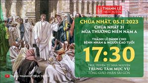 Thánh lễ trực tuyến | 17:30 | Chúa nhật 31 mùa Thường niên năm A | Ngày 5-11-2023 | TTMV TGPSG