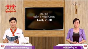 Gia đình cầu nguyện với Lời Chúa: Thứ Ba tuần 5 Mùa Chay (Ga 8, 21-38)