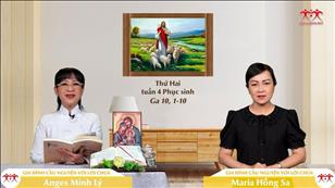 Gia đình cầu nguyện với Lời Chúa: Thứ Hai tuần 4 Phục sinh (Ga 10, 1-10)