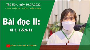 CN 18 TN năm C - Bài đọc II: Cl 3, 1-5.9-11