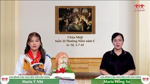Khiêm Hạ Bác Ái - Chúa nhật XXII Thường niên năm C (Lc 14, 1.7-14)