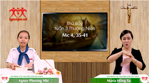 Gia đình cầu nguyện với Lời Chúa: Thứ Bảy tuần 3 Thường Niên (Mc 4, 35-41)