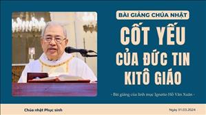 Cốt yếu của đức tin Kitô giáo - Lm Ignatio Hồ Văn Xuân | CN Phục sinh