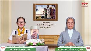 Gia đình cầu nguyện với Lời Chúa: Thứ Năm tuần 8 Thường niên (Mc 10, 46-52)
