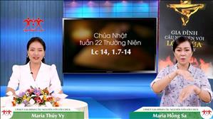 3 phút Gia đình cầu nguyện với Lời Chúa: Chúa Nhật tuần 22 Thường Niên (Lc 14, 1.7-14)