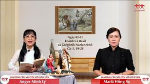 Gia đình cầu nguyện với Lời Chúa: Thánh Cả Basil và Grêgôriô Nazianzênô (Ga 1, 19-28)