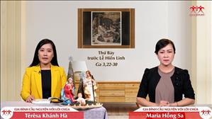 Gia đình cầu nguyện với Lời Chúa: Thứ Bảy trước Lễ Hiển Linh (Ga 3,22-30)